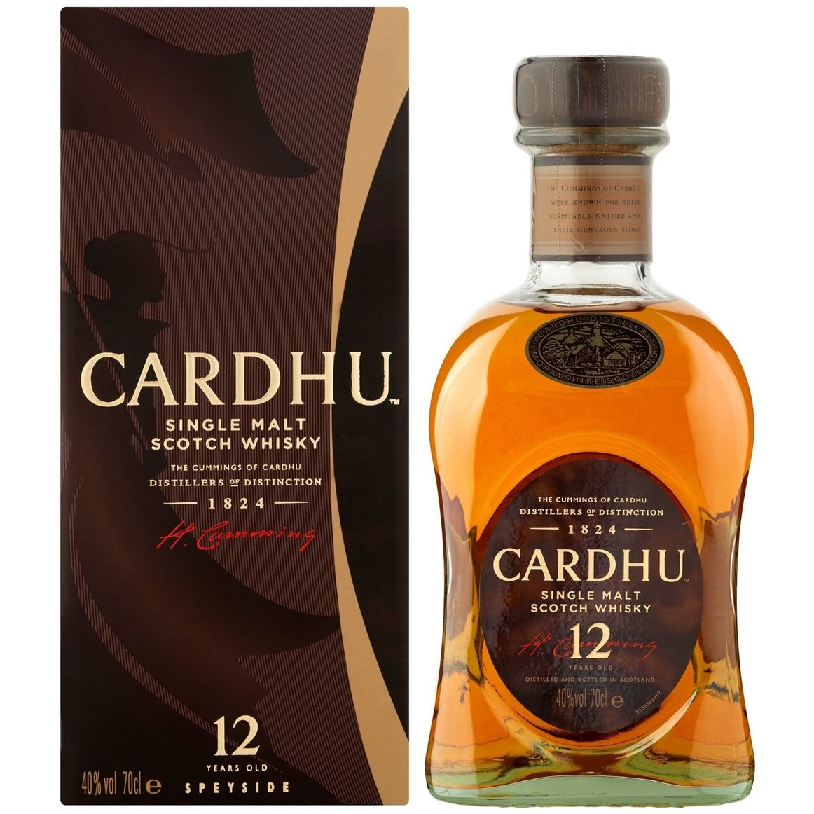 Cardhu 12 Ans 40° 70cl 