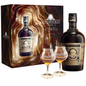 diplomatico seleccion de la familia 2 glasses