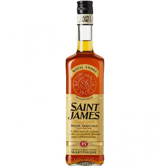 Rhum Royal Ambré agricole SAINT JAMES