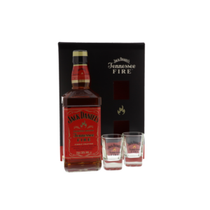 jack daniel s fire 2 verres 35 07l