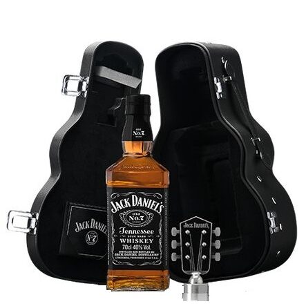 Jack Daniel's Old N°7 Guitar On Pack 40° 70cl 