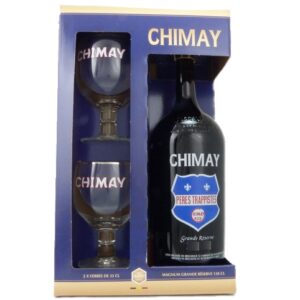 chimay grande reserve150cl 2 verres 1