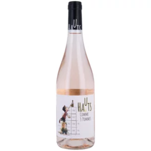 haut comme 3 pommes rose
